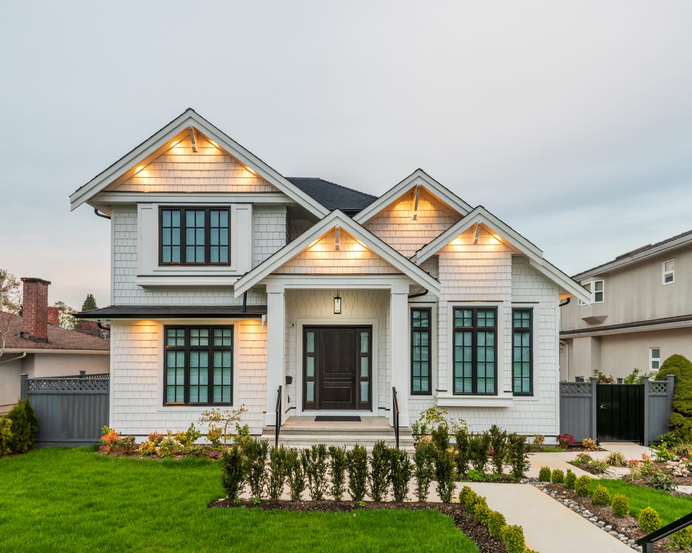 Modern home exterior